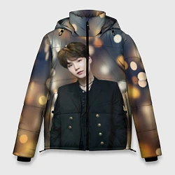 Куртка зимняя мужская MIN YOONGI, цвет: 3D-светло-серый