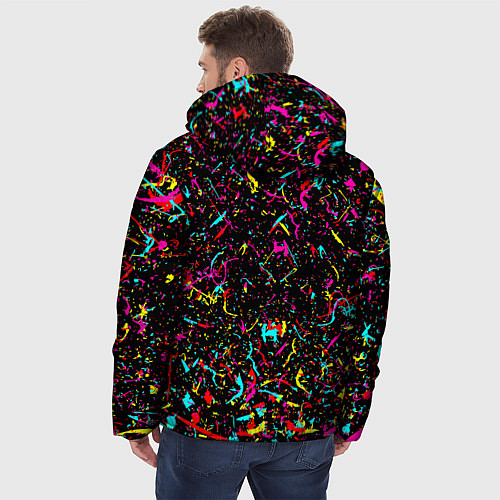 Мужская зимняя куртка AMONG US / 3D-Черный – фото 4