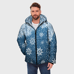 Куртка зимняя мужская Снежное Настроенние, цвет: 3D-красный — фото 2