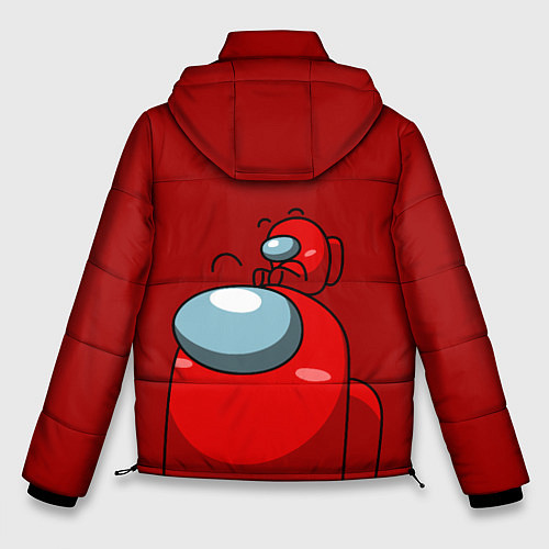 Мужская зимняя куртка МИМИ АМОНГ АС / 3D-Красный – фото 2
