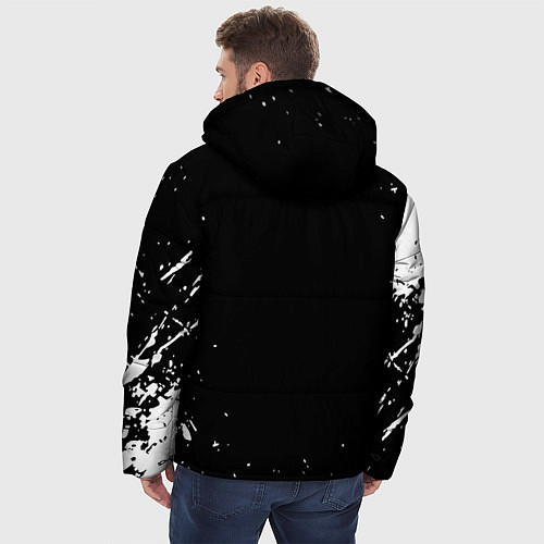 Мужская зимняя куртка Slava marlow / 3D-Черный – фото 4