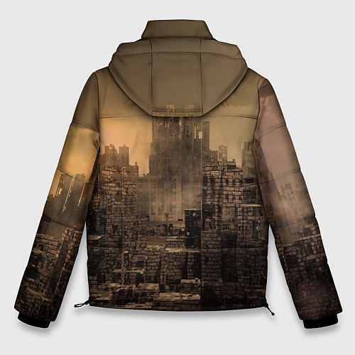 Мужская зимняя куртка Metro город-призрак / 3D-Красный – фото 2