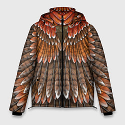 Куртка зимняя мужская Оперение: орел, цвет: 3D-светло-серый