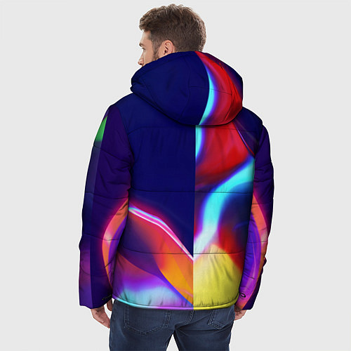 Мужская зимняя куртка Phonk Neon / 3D-Черный – фото 4