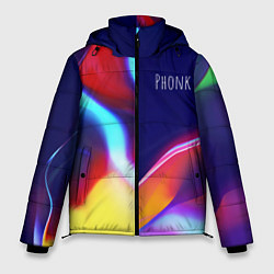 Куртка зимняя мужская Phonk Neon, цвет: 3D-черный