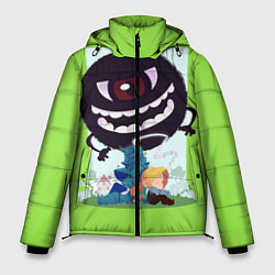 Куртка зимняя мужская Стальной Алхимик, цвет: 3D-черный