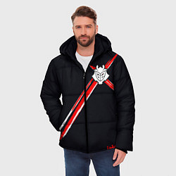Куртка зимняя мужская G2 Jersey pro 202122, цвет: 3D-черный — фото 2