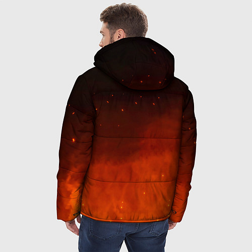 Мужская зимняя куртка Доктор Стоун / 3D-Черный – фото 4