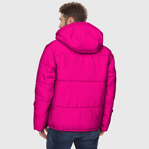 Мужская зимняя куртка РОЗОВАЯ МАСКА / 3D-Светло-серый – фото 4