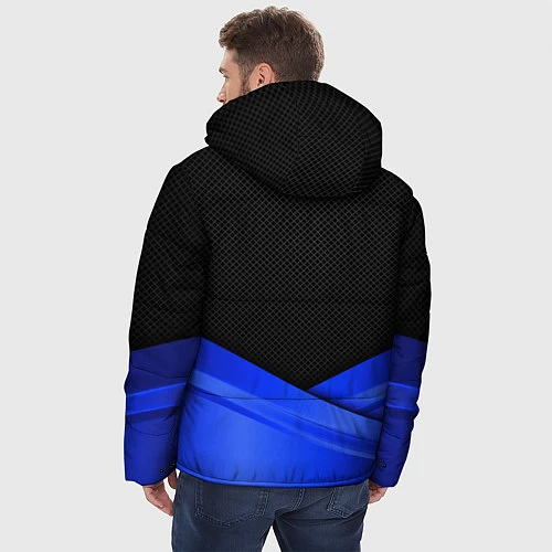 Мужская зимняя куртка VOLVO SPORT / 3D-Черный – фото 4