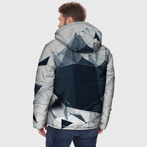 Мужская зимняя куртка DEATH STRANDING / 3D-Черный – фото 4