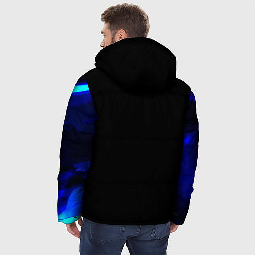 Мужская зимняя куртка Валорант / 3D-Черный – фото 4