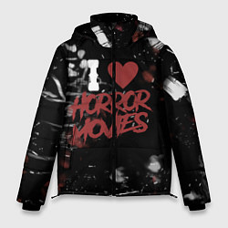 Куртка зимняя мужская Любовь к хоррорам, цвет: 3D-черный