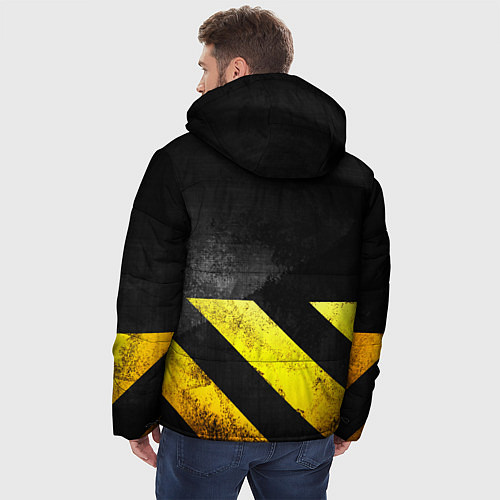 Мужская зимняя куртка OPEL S / 3D-Черный – фото 4