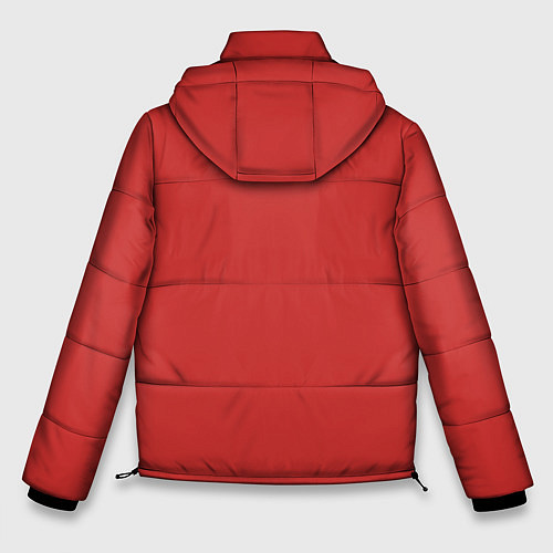 Мужская зимняя куртка La Casa de Papel / 3D-Красный – фото 2