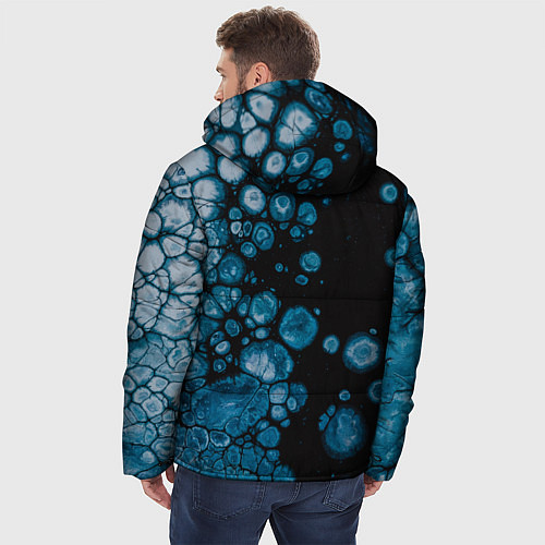 Мужская зимняя куртка Лёд / 3D-Черный – фото 4