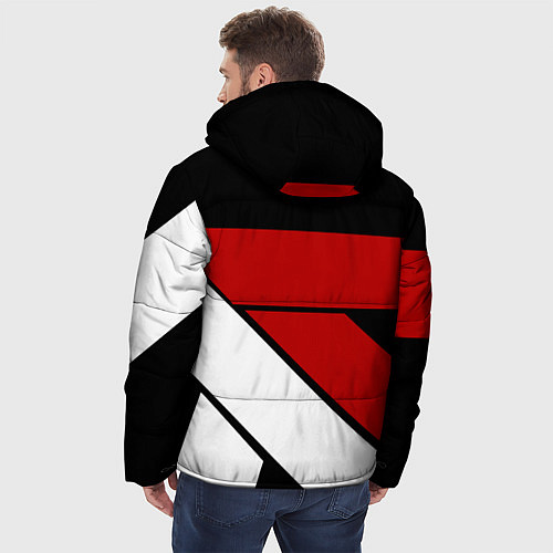 Мужская зимняя куртка GEOMETRY SPORT / 3D-Черный – фото 4
