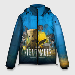 Куртка зимняя мужская LITTLE NIGHTMARES 2, цвет: 3D-черный