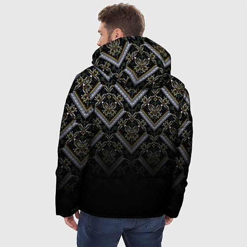 Мужская зимняя куртка Манижа Manizha / 3D-Черный – фото 4