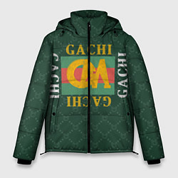 Куртка зимняя мужская GACHI GUCCI, цвет: 3D-черный