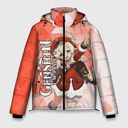 Куртка зимняя мужская GENSHIN IMPACT КЛИ, цвет: 3D-черный