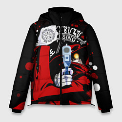 Куртка зимняя мужская Хеллсинг, цвет: 3D-черный