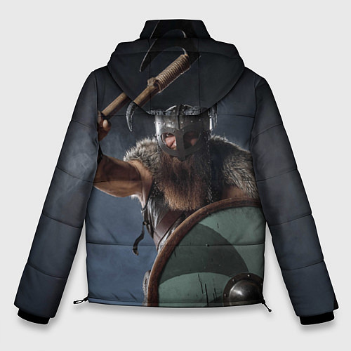 Мужская зимняя куртка Viking Valheim / 3D-Светло-серый – фото 2