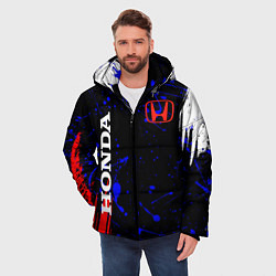 Куртка зимняя мужская HONDA, цвет: 3D-черный — фото 2