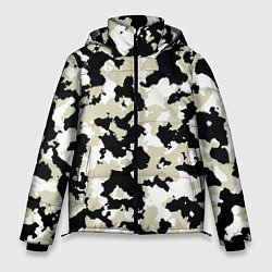 Куртка зимняя мужская Холодный камуфляж, цвет: 3D-черный