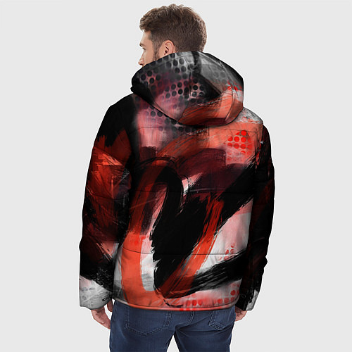 Мужская зимняя куртка MAY / 3D-Черный – фото 4