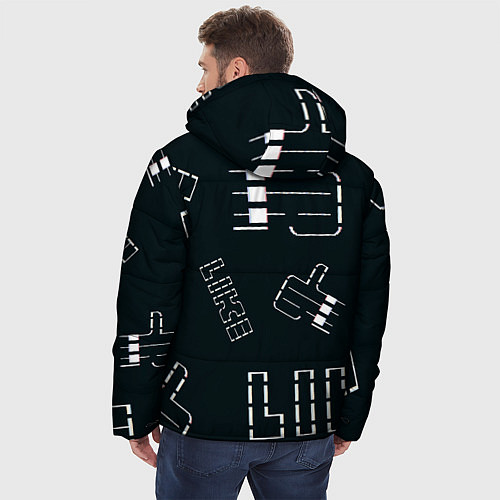 Мужская зимняя куртка Лайк / 3D-Черный – фото 4