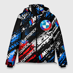 Куртка зимняя мужская BMW M PERFORMANCE БМВ ГРАНЖ, цвет: 3D-светло-серый