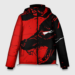 Мужская зимняя куртка Красный волк 3D
