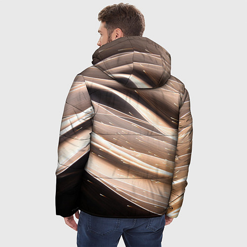 Мужская зимняя куртка МлеЧныЙ Путь / 3D-Черный – фото 4