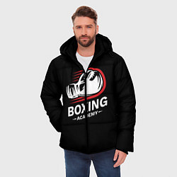 Куртка зимняя мужская Бокс, цвет: 3D-черный — фото 2