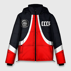 Куртка зимняя мужская СССР ГАГАРИН, цвет: 3D-черный