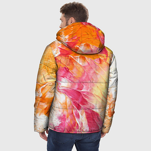 Мужская зимняя куртка Яркая Bright colors Z / 3D-Черный – фото 4