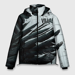 Куртка зимняя мужская Resident Evil Village крылья, цвет: 3D-черный
