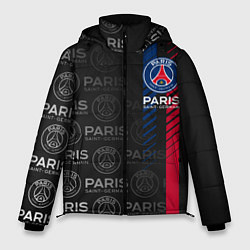 Куртка зимняя мужская ФК ПСЖ PARIS SAINT GERMAIN, цвет: 3D-красный