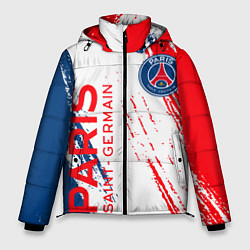 Куртка зимняя мужская ФК ПСЖ FC PSG PARIS SG, цвет: 3D-черный