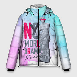 Куртка зимняя мужская No more Drama Статуя Свободы, цвет: 3D-светло-серый