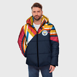 Куртка зимняя мужская МАНЧЕСТЕР СИТИ 2021, цвет: 3D-красный — фото 2