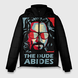 Куртка зимняя мужская The Dude Abides Лебовски, цвет: 3D-светло-серый