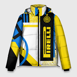 Куртка зимняя мужская ФК «Интер Милан» 202021, цвет: 3D-светло-серый