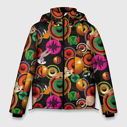 Куртка зимняя мужская Tune Squad, цвет: 3D-черный