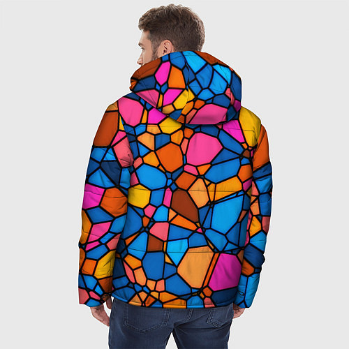 Мужская зимняя куртка Mosaic / 3D-Черный – фото 4
