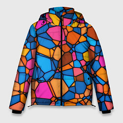 Куртка зимняя мужская Mosaic, цвет: 3D-черный