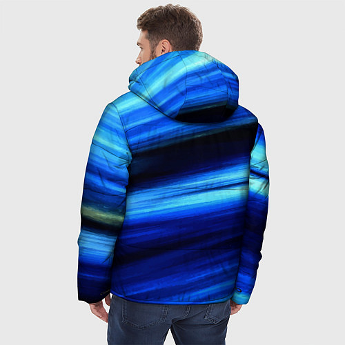 Мужская зимняя куртка Морской / 3D-Черный – фото 4