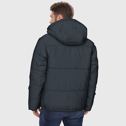 Мужская зимняя куртка Философия / 3D-Черный – фото 4