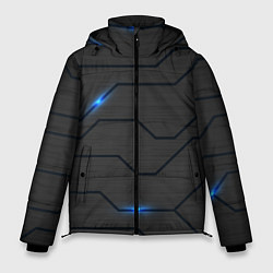 Куртка зимняя мужская СОВРЕМЕННАЯ ТЕХНОЛОГИЯ СТАЛЬ, цвет: 3D-черный